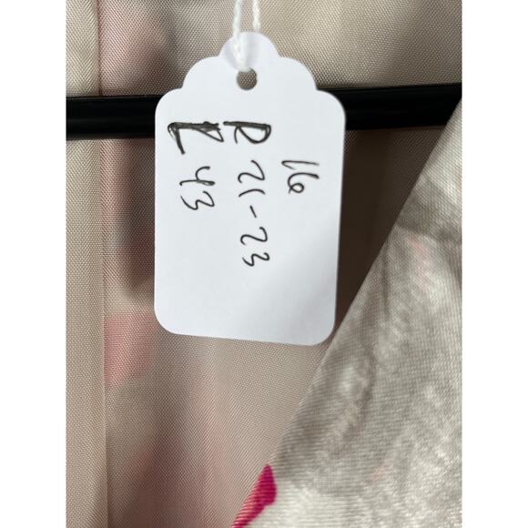 Jessica Howard Formal Floral Midi Wrap Dress Belt Wedding Guest Pleated size 16 - Picture 5 of 6